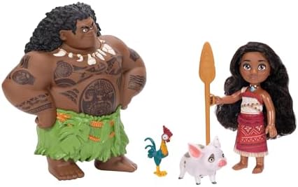 Moana2 Moana&Maui Petite Set-Dolls & Accessories-JAKKS-