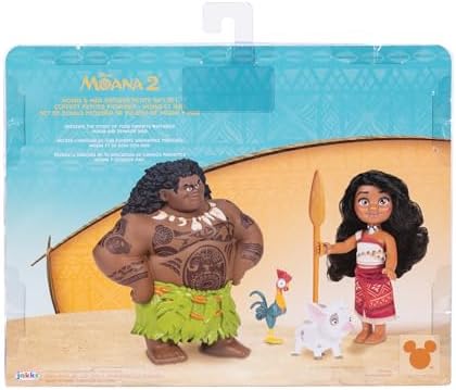 Moana2 Moana&Maui Petite Set-Dolls & Accessories-JAKKS-