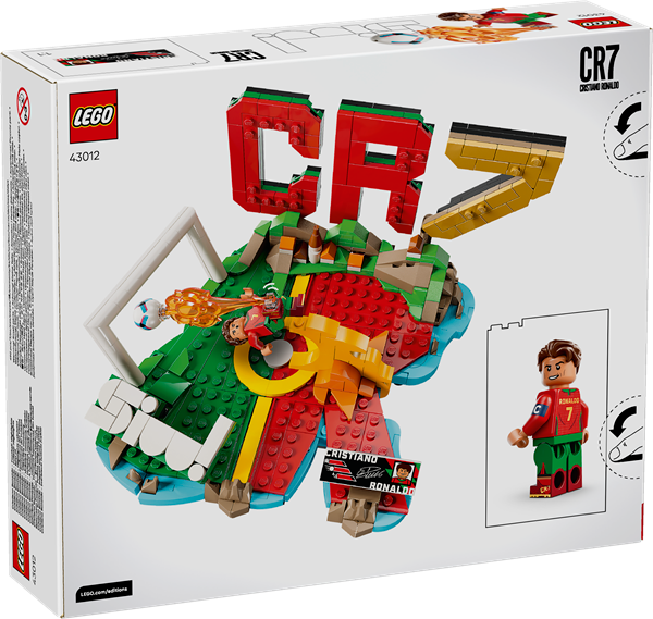 Lego Editions Cristiano Ronaldo 2026 with 490pcs 43012