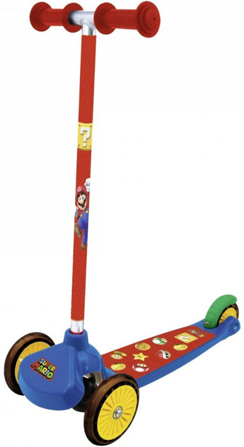 Super Mario 3W Twist Scooter-SMOBY-3032167502315