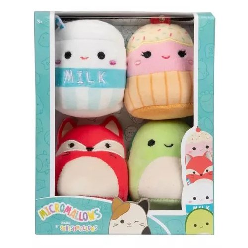 Sqmm Micromallows 2.5In 4 Pack Plush