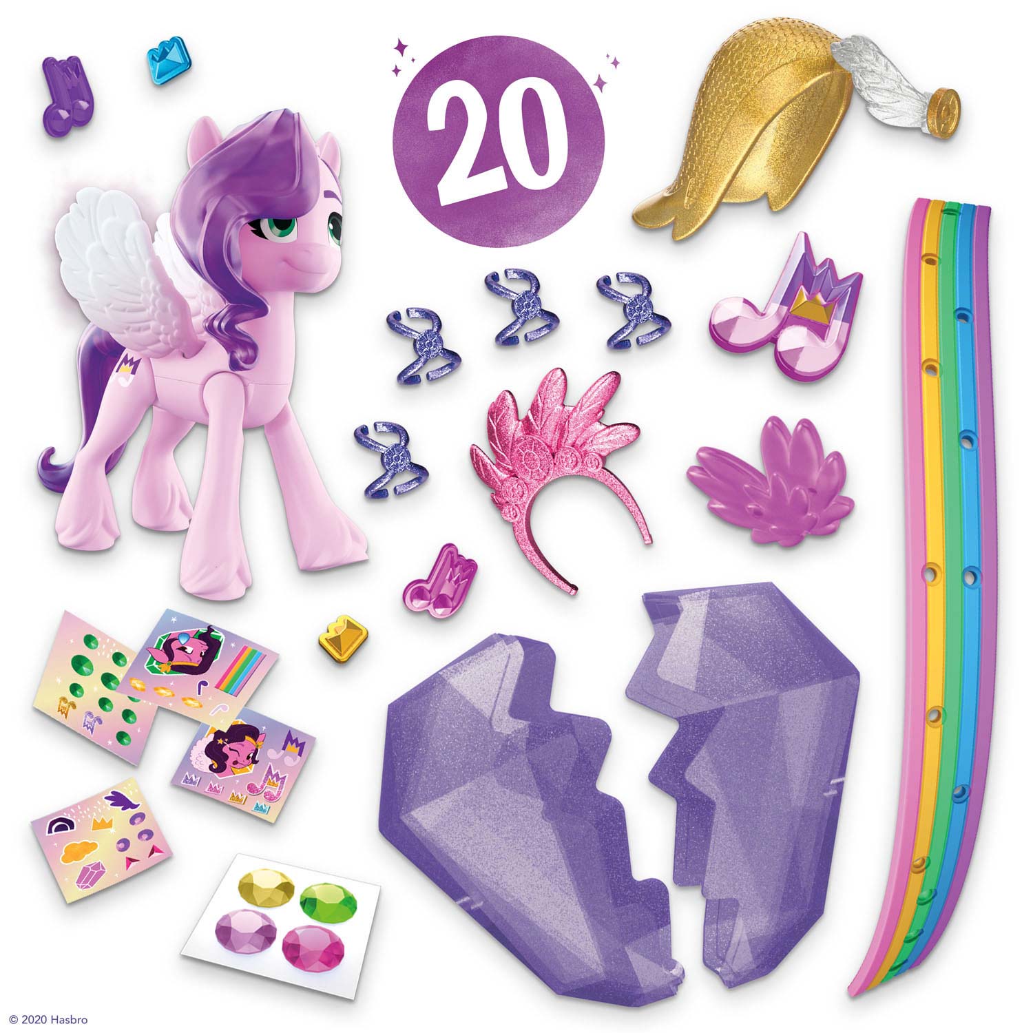 Hasbro Mlp Movie Crystal Adventure Ponies - Pipp-MY LITTLE PONY