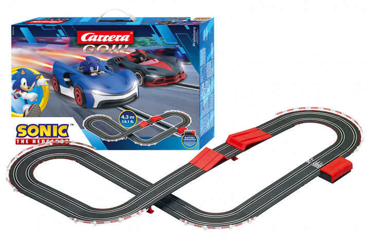 Carrera Licensed Slot Rc Sonic The Hedgehog - 4.3 Mts - Sonic & Shadow-CARRERA-4007486635203