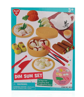 Dim Sum Set (2 X 2 Oz Dough Included)-Play Go-4892401083142