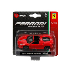 1:43 FERRARI R & P Vehicles (Please see Assortment of 1/43 Race and Play)