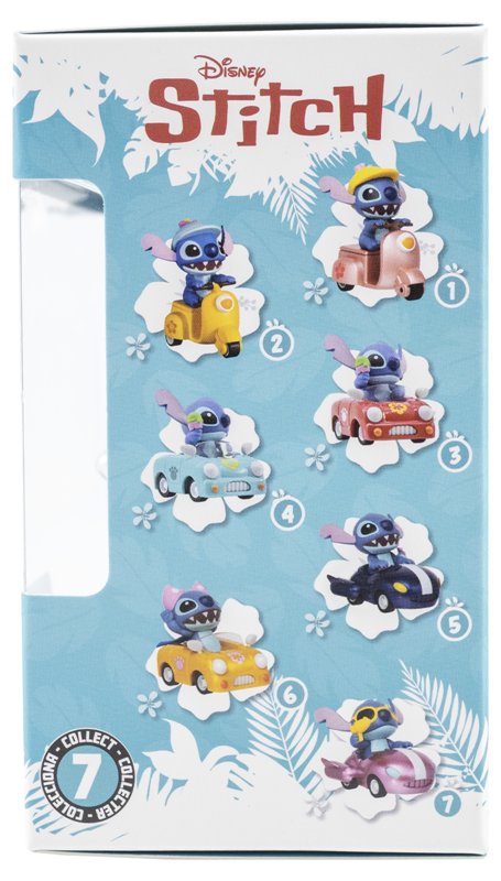 Lilo&Stitch Zoom Hero Pullback 7Asst(Assorted - Includes 1)-Dolls & Accessories-MAXX-