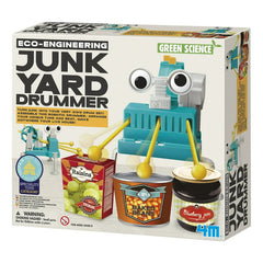 Eco-Engineering Junkyard Drummer-Shubaik Lubaik