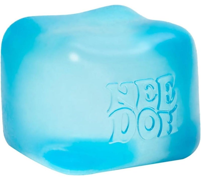Nice Cube Super Solid Squish Squeeze Fidget Sensory Toy Blue