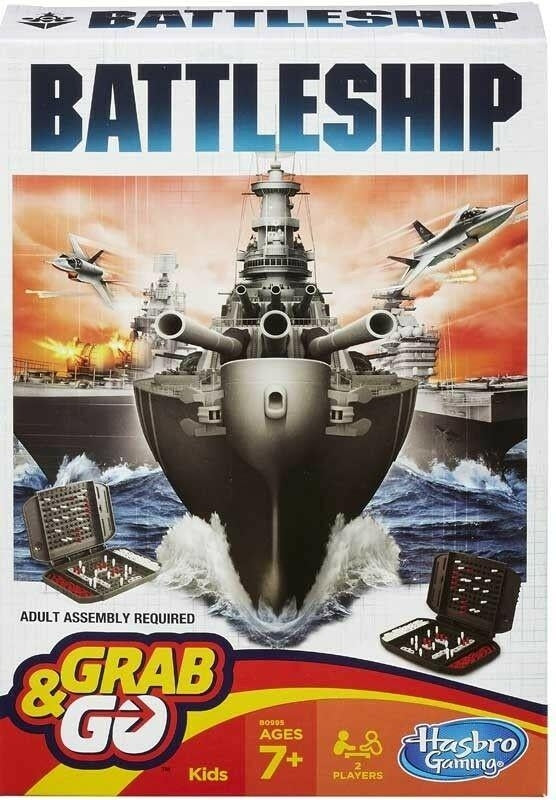 Hasbro Battleship Grab And Go-HASBRO