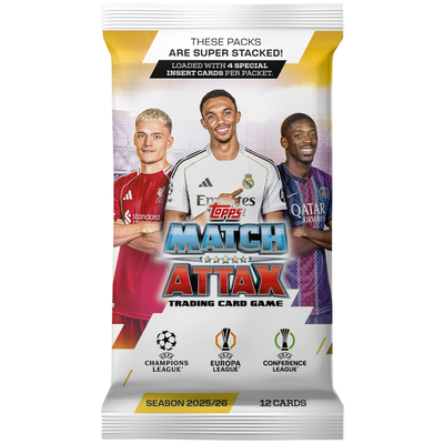 TOPPS MATCH ATTAX CHAMPIONS LEAGUE CARDS Booster Pack