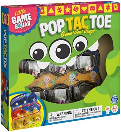 Game Squad Pop Tac Toe-ACTIVITY GAMES -Spin Master Games-778988321218