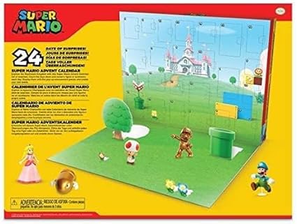 Nintendo Super Mario Advent Calendar-ACTION FIGURES & PLAYSETS-World of Nintendo-192995411357