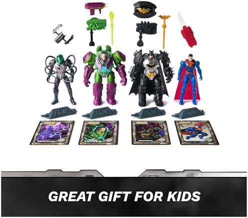 Dc Metal Force Fig 4" Team Up Battlepack-Action Figures-SM DC Metal Force-