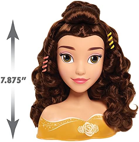 Disney Princess Basic Belle Styling Head-Dolls & Accessories-Disney Styling Head-