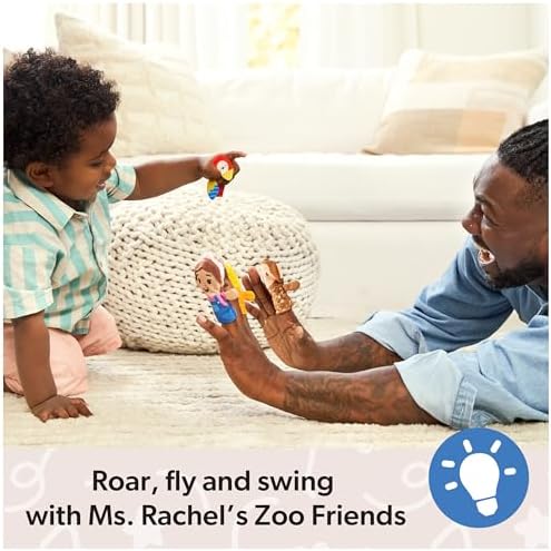Ms. Rachel Zoo Song Finger Puppet Set-Baby, Toddler & Preschool-Ms.Rachel-