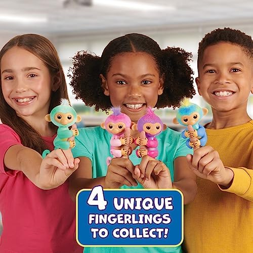 Fingerlings 2.0 Monkey - Purple Charli-GIFTS & NOVELTIES-Wow Wee-