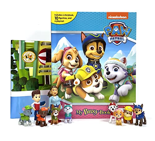 Paw Patrol Girls My Busy Book-ACTIVITY GAMES -Shubaik Lubaik-9782764334621