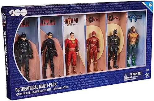 Dc Universe Fig 4" Wb 100Th Theatrical Multipack-Action Figures-DC Universe-