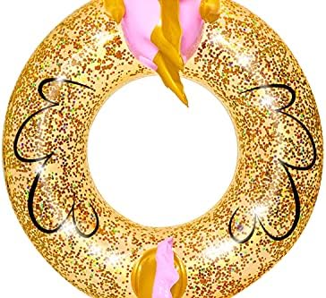 Bestway Swim Ring Gliter Seahorse 115X104Cm-ACCESSORIES & TUBS-Bestway-