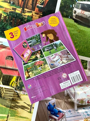 Masha & The Bear My Busy Book-ACTIVITY GAMES -Shubaik Lubaik-9782764349359