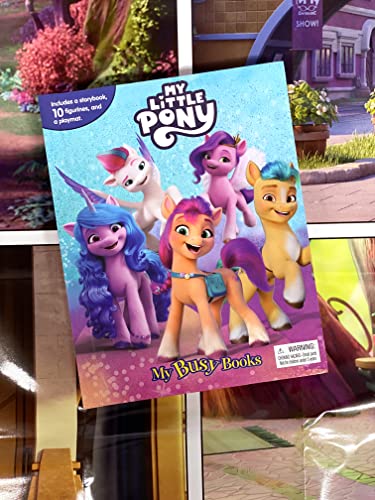 My Little Pony (2022) My Busy Books-ACTIVITY GAMES -Shubaik Lubaik-9782764355268