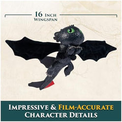 HTTY Dragon Movie Ftur Plush12"Toothless