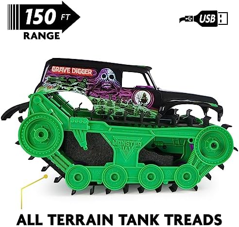 Monster Jam RC Grave Digger Trax