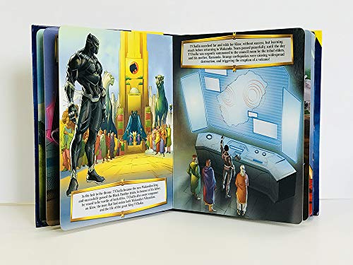 Marvel Black Panther My Busy Books-ACTIVITY GAMES -Shubaik Lubaik-9782764335901