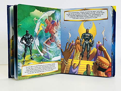 Marvel Black Panther My Busy Books-ACTIVITY GAMES -Shubaik Lubaik-9782764335901