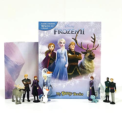 Disney Frozen Ii My Busy Book-ACTIVITY GAMES -Shubaik Lubaik-9782764349250