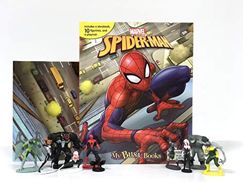 Marvel Spiderman (2018) My Busy Books-ACTIVITY GAMES -Shubaik Lubaik-9782764336472