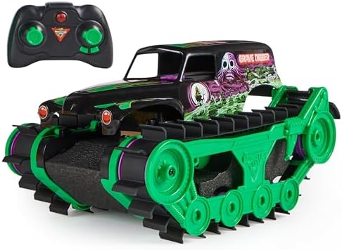 Monster Jam RC Grave Digger Trax by Monster Jam for kids - toys