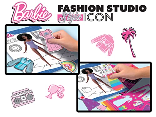 BARBIE SKETCHBOOK SYLE ICON FASHION STUDIO IN DISPLAY