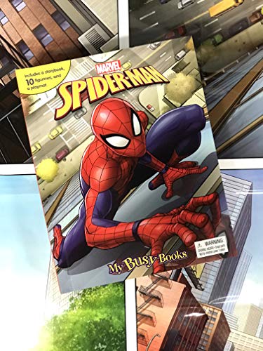 Marvel Spiderman (2018) My Busy Books-ACTIVITY GAMES -Shubaik Lubaik-9782764336472