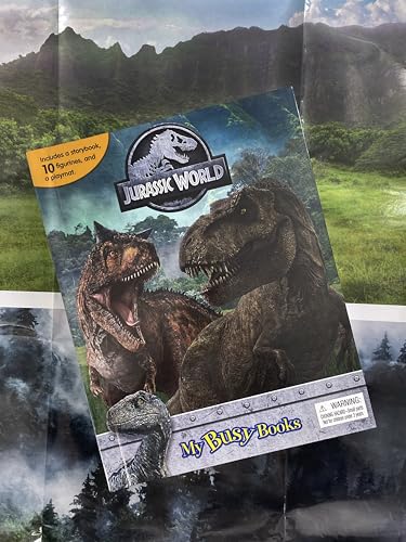 Universal Jurassic World My Busy Books-Shubaik Lubaik-9782764354711