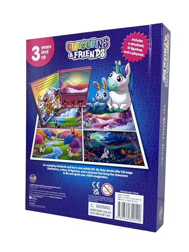 Unicorns And Friends My Busy Books-Shubaik Lubaik-9782764349199