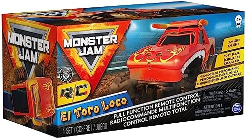 Monster Jam Rc 1:15 El Toro Loco-Cars & Vehicles-Monster Jam-