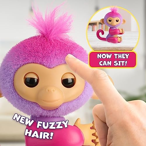 Fingerlings 2.0 Monkey - Purple Charli-GIFTS & NOVELTIES-Wow Wee-