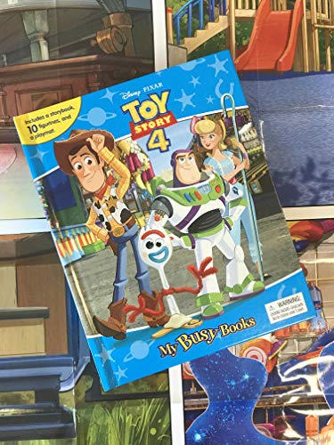 Disney Toy Story 4 My Busy Book-ACTIVITY GAMES -Shubaik Lubaik-9782764348833