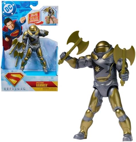 Dc Superman Movie Fig 6" Feature Battle. asst