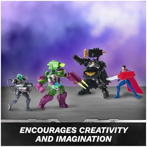 Dc Metal Force Fig 4" Team Up Battlepack-Action Figures-SM DC Metal Force-