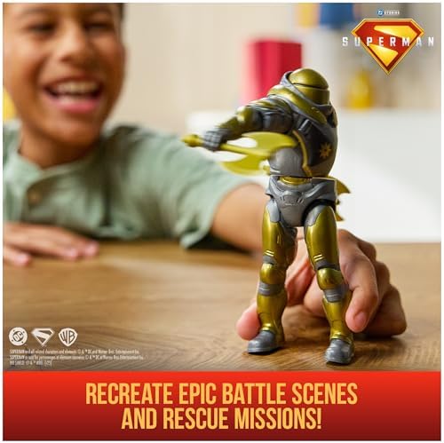 Dc Superman Movie Fig 6" Feature Battle. asst