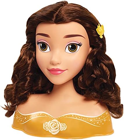 Disney Princess Basic Belle Styling Head-Dolls & Accessories-Disney Styling Head-