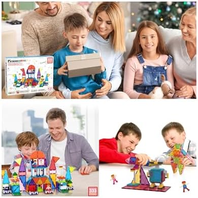 Picasso Magnetic Bricks+Tiles 333Pcs-Games & Puzzles-PICASO-
