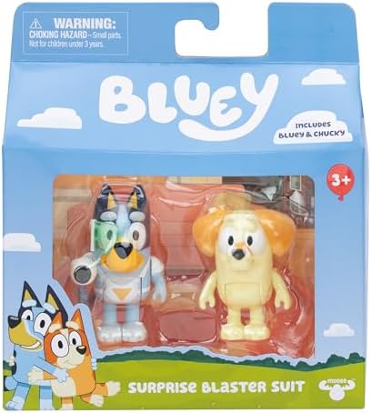 Bluey S12 Figure 2Pk Surprise Blaster-Action Figures-Bluey-