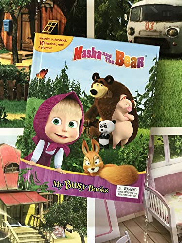 Masha & The Bear My Busy Book-ACTIVITY GAMES -Shubaik Lubaik-9782764349359