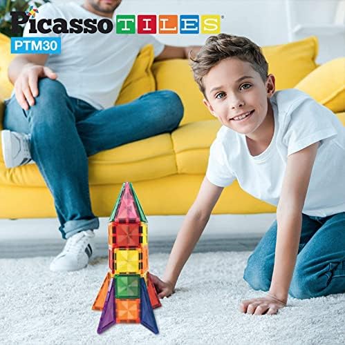 Picasso Mag. Mini Diamnd Rocket 30Pcs-Games & Puzzles-PICASO-