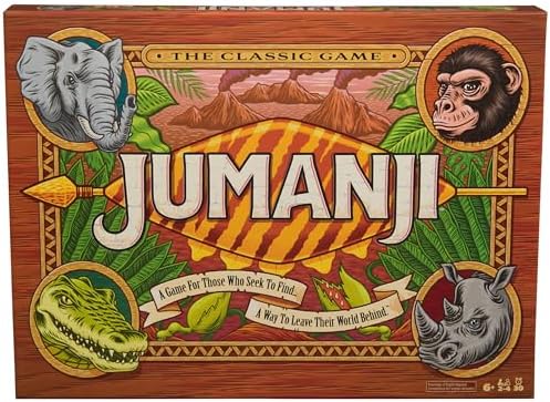 Game Jumanji Cardboard by Spin Master Games for kids - cars