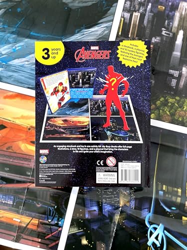 Marvel Avengers Infinity War My Busy Books-ACTIVITY GAMES -Shubaik Lubaik-9782764336090