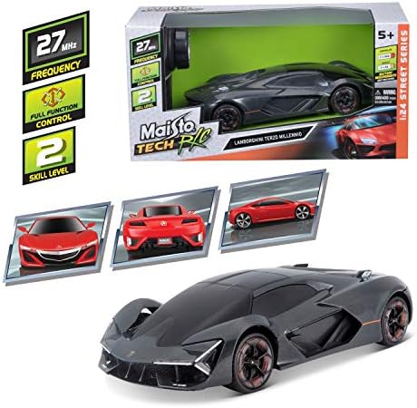1:24 RC Premium  - Lamborghini Terzo Millennio - 2.4 GHz (USB rechargeable) 35M control range, 45 Min charge time, pistol controller